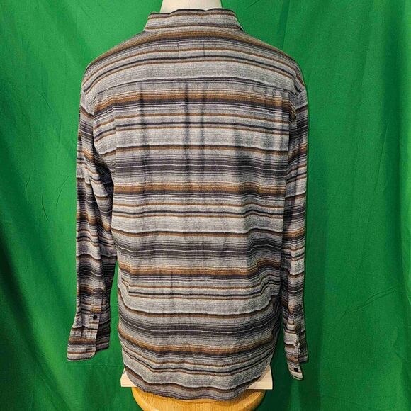 Rails Mens Found Canteen Merid Runson Striped Long Sleeve Button Down Shirt XL - Picture 2 of 6
